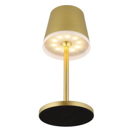 Globo - LED Solar lamp LED/0,6W/3V 3000K IP44 goud
