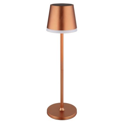 Globo - LED Solar lamp LED/0,6W/3V 3000K IP44 koper