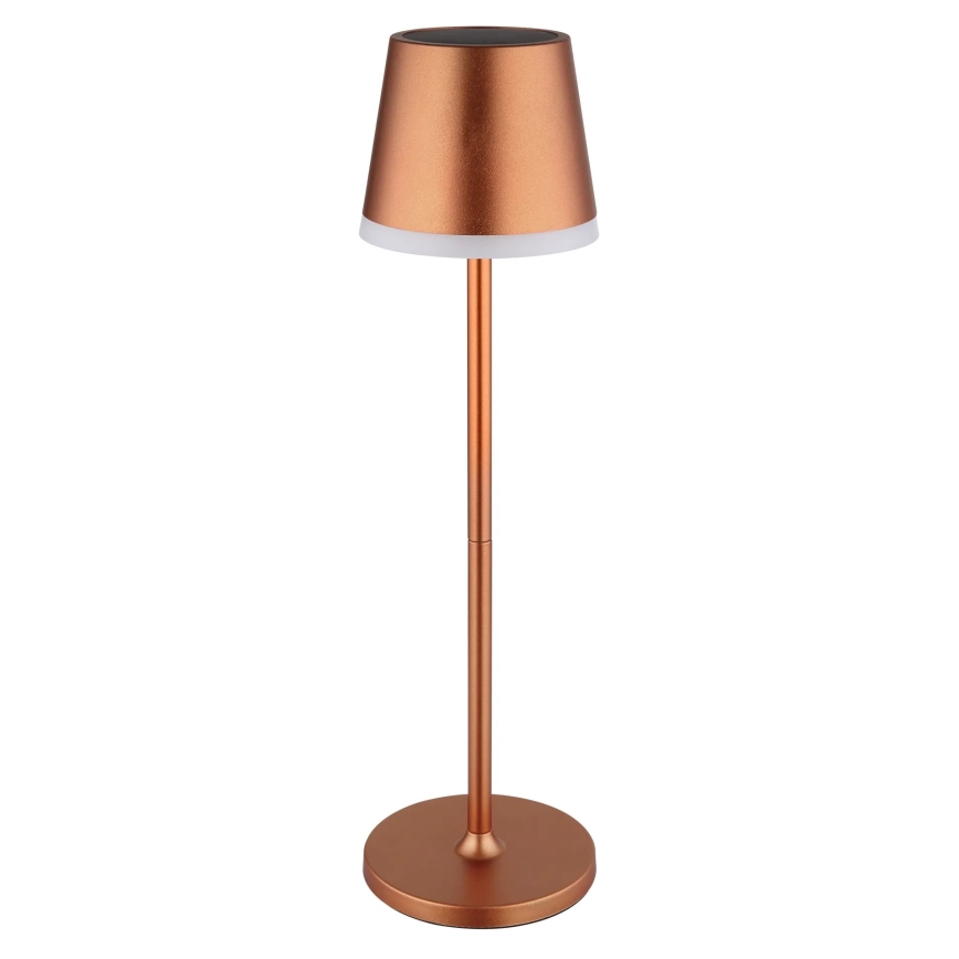 Globo - LED Solar lamp LED/0,6W/3V 3000K IP44 koper