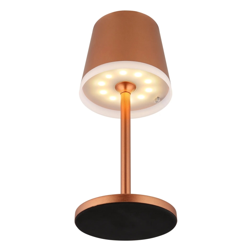 Globo - LED Solar lamp LED/0,6W/3V 3000K IP44 koper