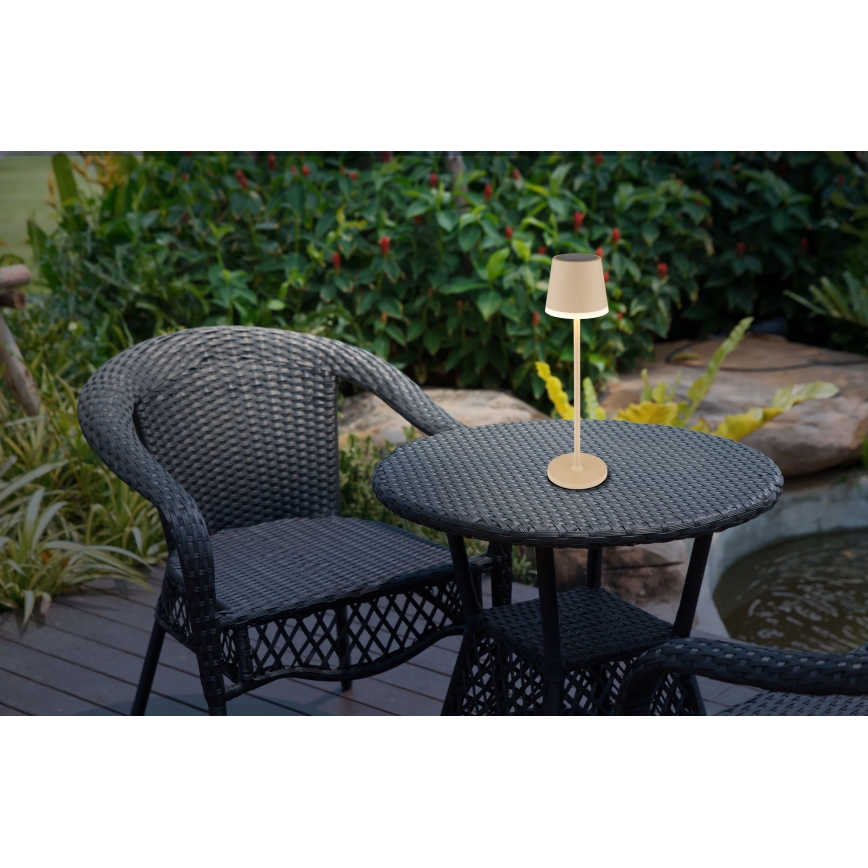 Globo - LED Solar lamp LED/0,6W/3V 3000K IP44 1200 mAh beige