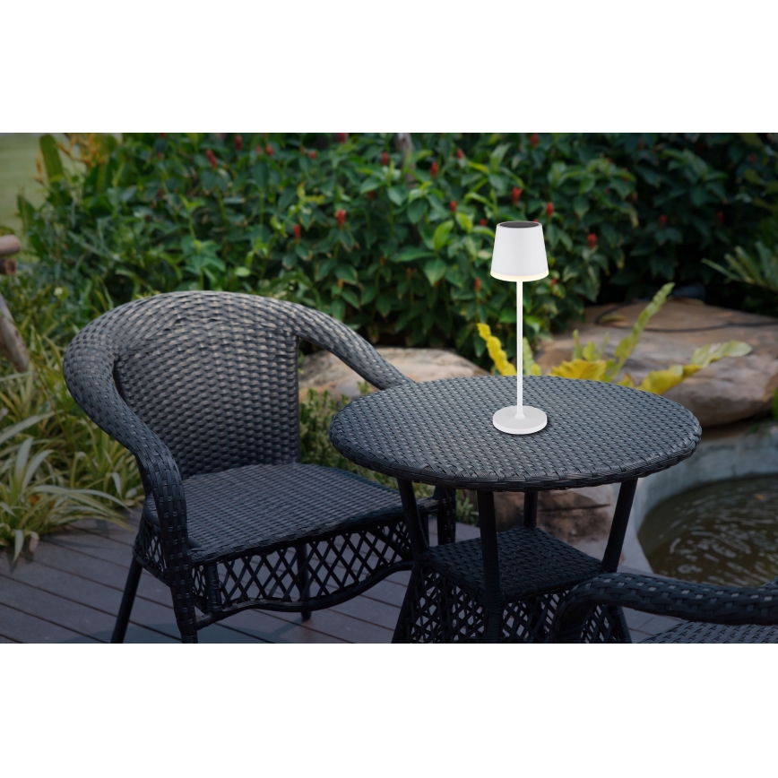 Globo - LED Solar lamp LED/0,6W/3V 3000K IP44 wit