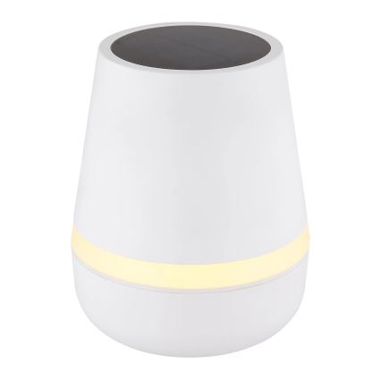 Globo - LED Solar lamp 10xLED/0,06W/3V IP44 800 mAh wit