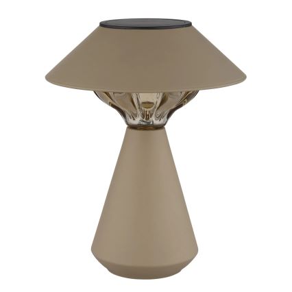Globo - LED Solar lamp 10xLED/0,06W/1,2V IP44 600 mAh bruin