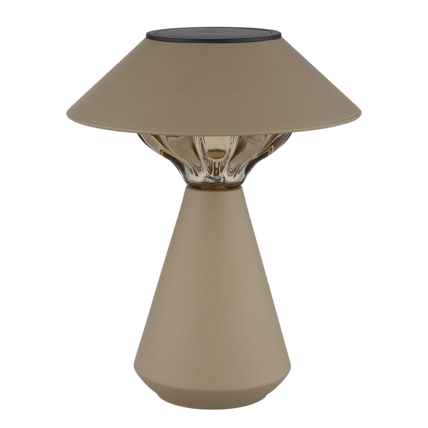 Globo - LED Solar lamp 10xLED/0,06W/1,2V IP44 600 mAh bruin