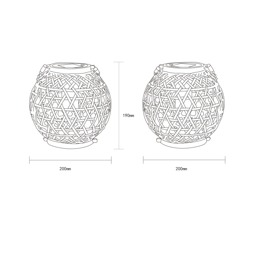 Globo - LED Solar lamp LED/0,02W/3V IP44