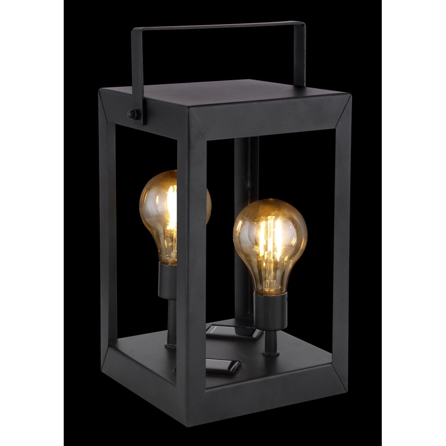 Globo - LED lamp op zonne-energie 2xLED/0,06W/3V IP44