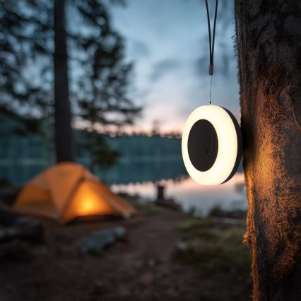 Globo - LED Draagbare solarlamp LED/3W/3,7V IP54 2200 mAh