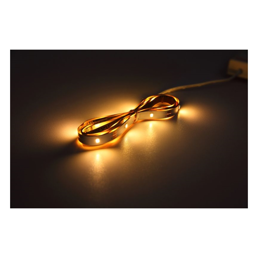 Globo - LED Strip met sensor LED/1,5W/6V 4xAAA 3000K