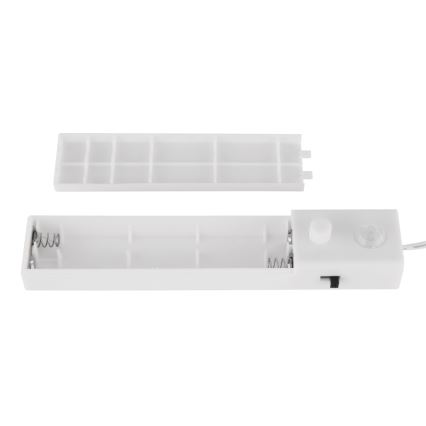 Globo - LED Strip met sensor LED/1,5W/6V 4xAAA 3000K