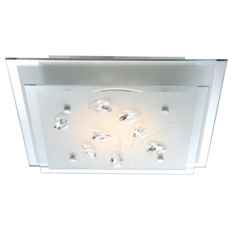 Globo 40419 - LED Kristallen plafondverlichting ELINE 1xLED/17,5W/230V