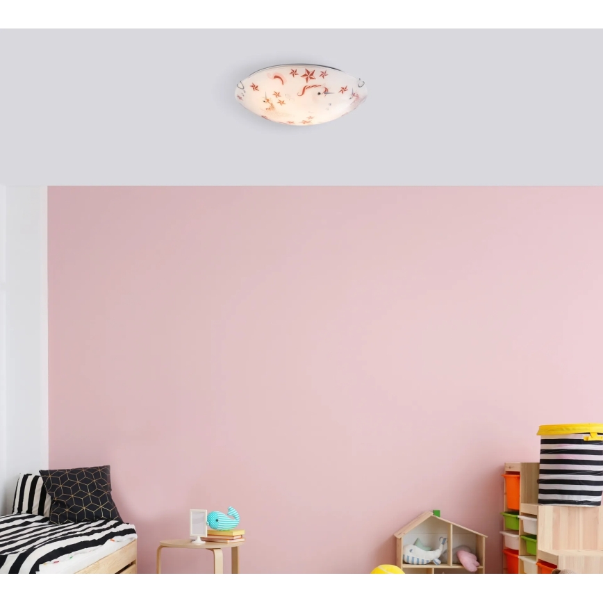 Globo - Plafondlamp 2x E27 ILLUS/60W/230V Ø 40 cm