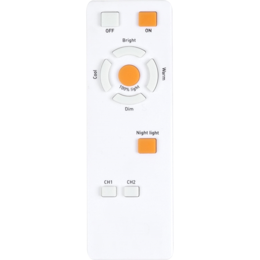 Globo - Dimbare LED plafondlamp LED/30W/230V 3000-6500K + afstandsbediening