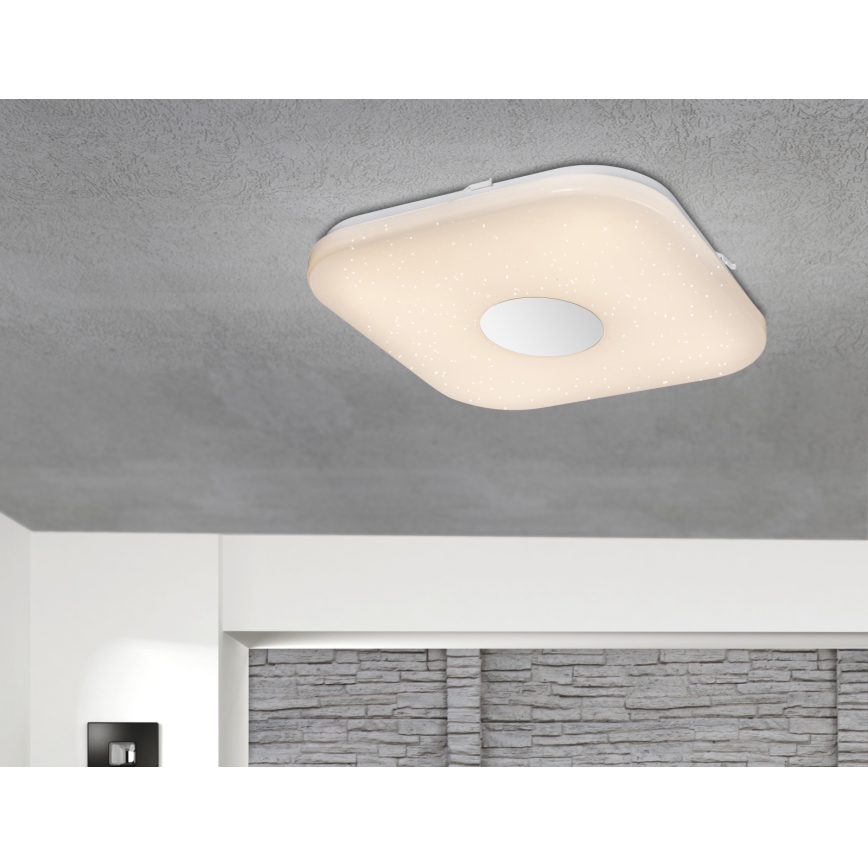 Globo - Dimbare LED plafondlamp LED/24W/230V 3000-6000K + afstandsbediening
