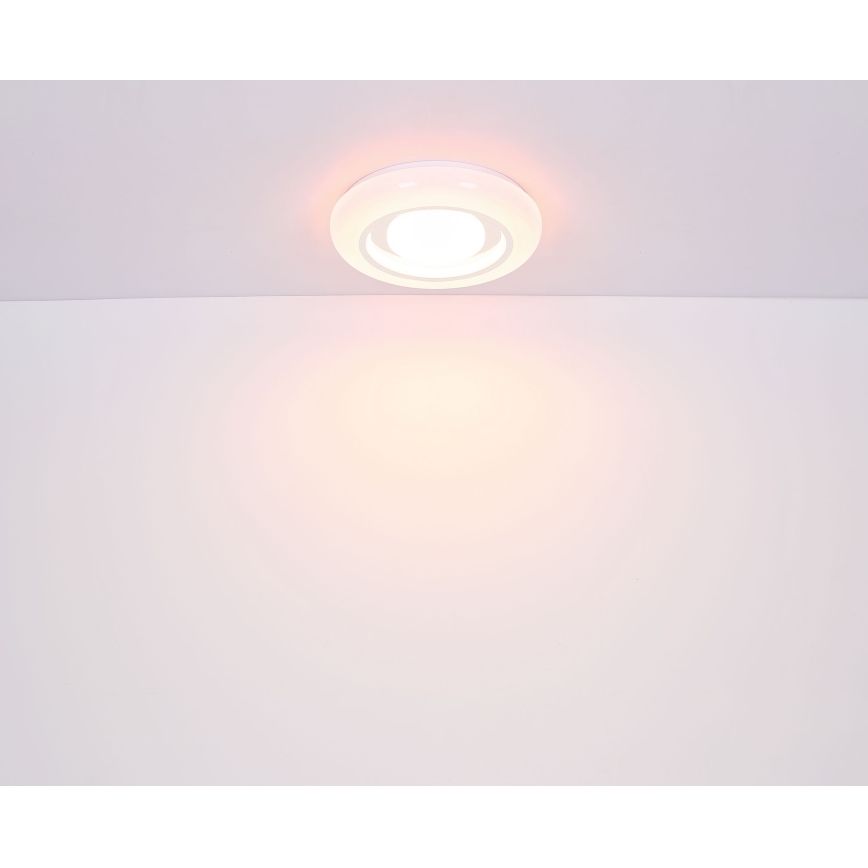 Globo - RGBW dimbare plafondlamp LED/18W/230V 2700-6500K + afstandsbediening