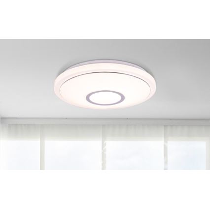 Globo - RGBW dimbare plafondlamp LED/16W/230V 2700-6500K WiFi Tuya + afstandsbediening