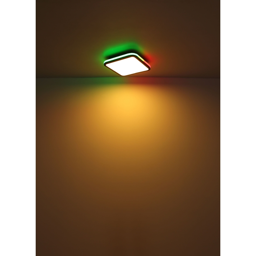 Globo - LED RGBW Dimbare plafondlamp LED/40W/230V 2700-6500K + afstandsbediening