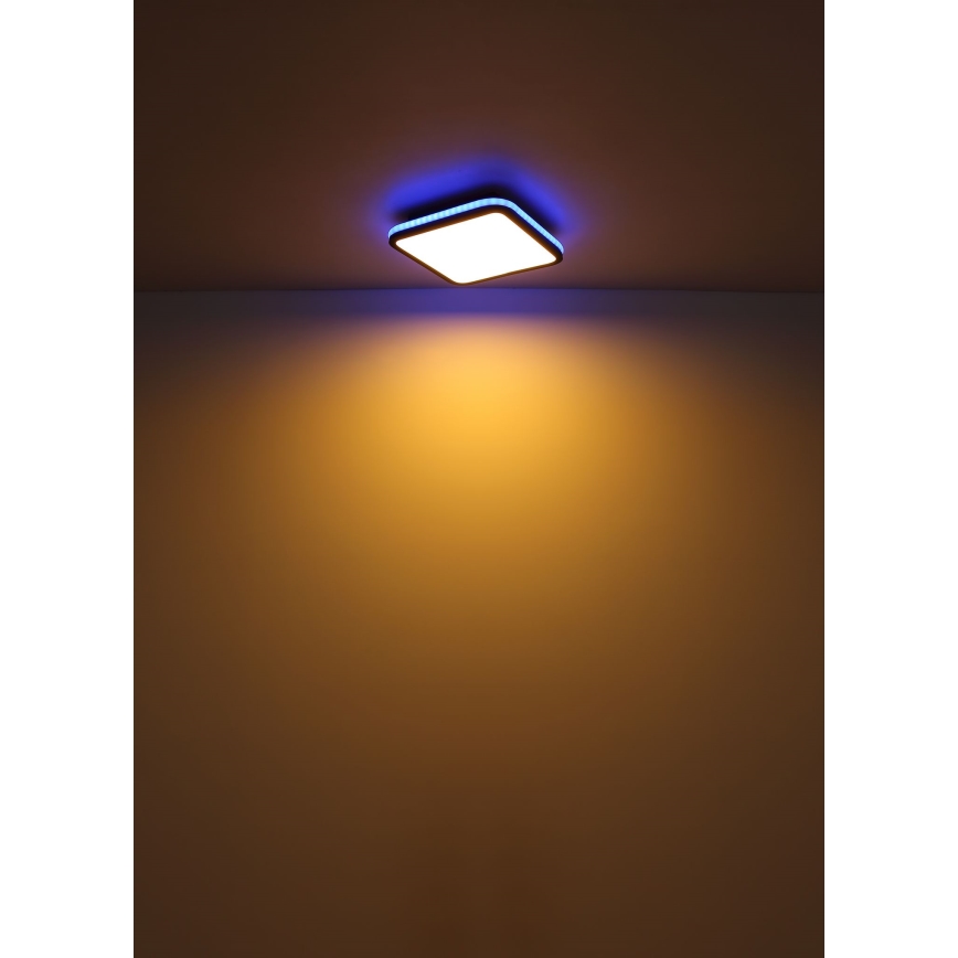 Globo - LED RGBW Dimbare plafondlamp LED/40W/230V 2700-6500K + afstandsbediening