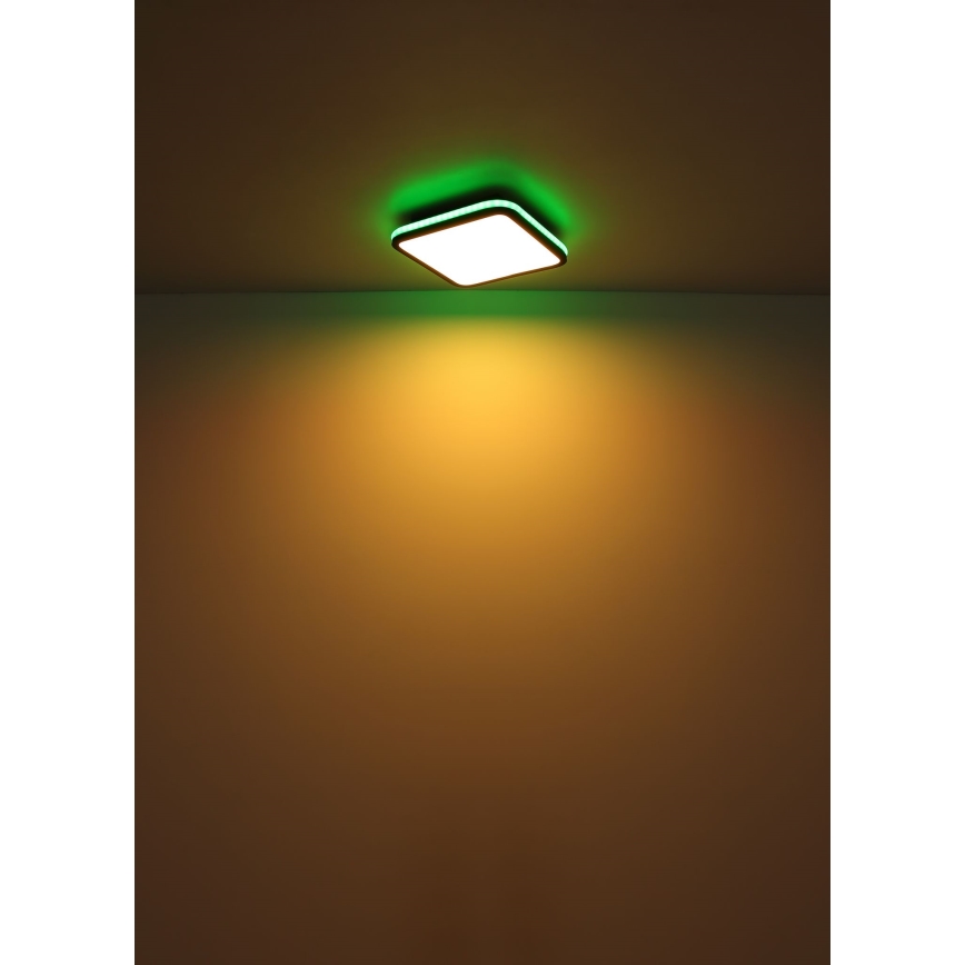 Globo - LED RGBW Dimbare plafondlamp LED/40W/230V 2700-6500K + afstandsbediening