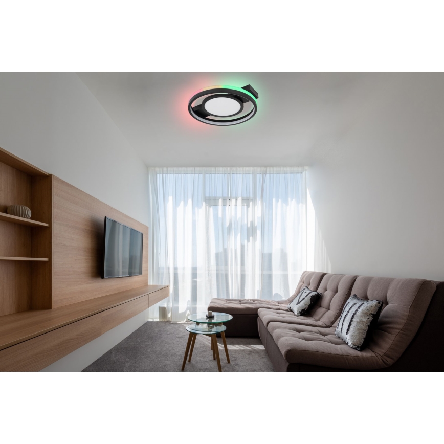 Globo - LED RGBW Dimbare plafondlamp LED/40W/230V 3000-6500K + afstandsbediening