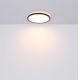 Globo - LED Dimbare badkamer plafondverlichting LED/18W/230V diameter 29,4 cm IP44 zwart
