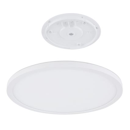 Globo - LED Dimbare badkamer plafondverlichting LED/18W/230V diameter 29,4 cm IP44 wit