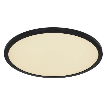 Globo - LED RGB Dimbare badkamer plafondlamp LED/21W/230V 3000-6000K + afstandsbediening IP44 zwart
