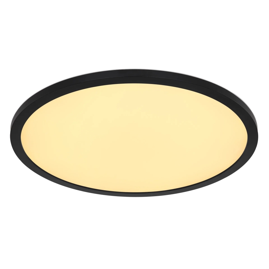 Globo - LED RGB Dimbare badkamer plafondlamp LED/21W/230V 3000-6000K + afstandsbediening IP44 zwart