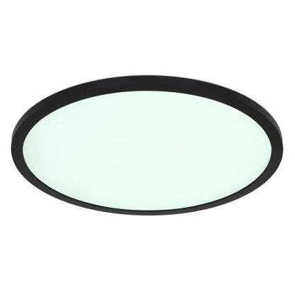 Globo - LED RGB Dimbare badkamer plafondlamp LED/21W/230V 3000-6000K + afstandsbediening IP44 zwart