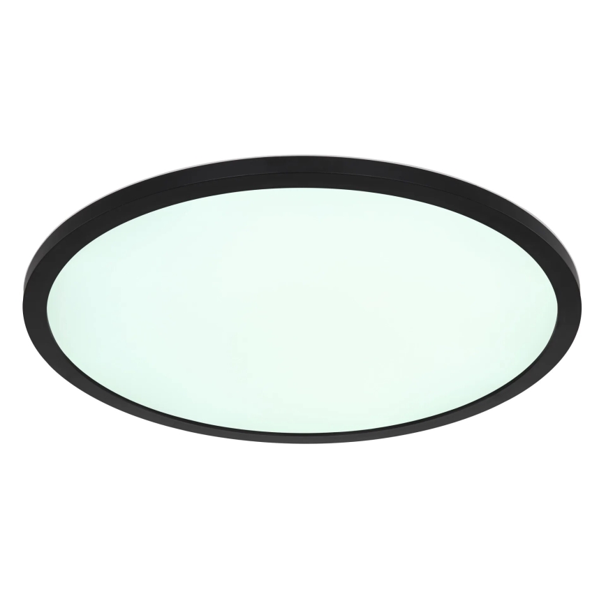 Globo - LED RGB Dimbare badkamer plafondlamp LED/21W/230V 3000-6000K + afstandsbediening IP44 zwart