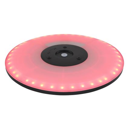 Globo - LED RGB Dimbare badkamer plafondlamp LED/21W/230V 3000-6000K + afstandsbediening IP44 zwart
