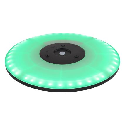 Globo - LED RGB Dimbare badkamer plafondlamp LED/21W/230V 3000-6000K + afstandsbediening IP44 zwart