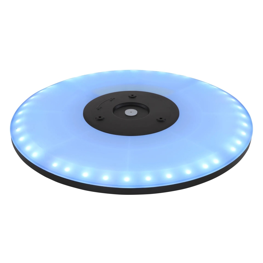 Globo - LED RGB Dimbare badkamer plafondlamp LED/21W/230V 3000-6000K + afstandsbediening IP44 zwart