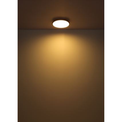 Globo - LED plafondlamp LED/18W/230V 3000K diameter 35 cm zwart