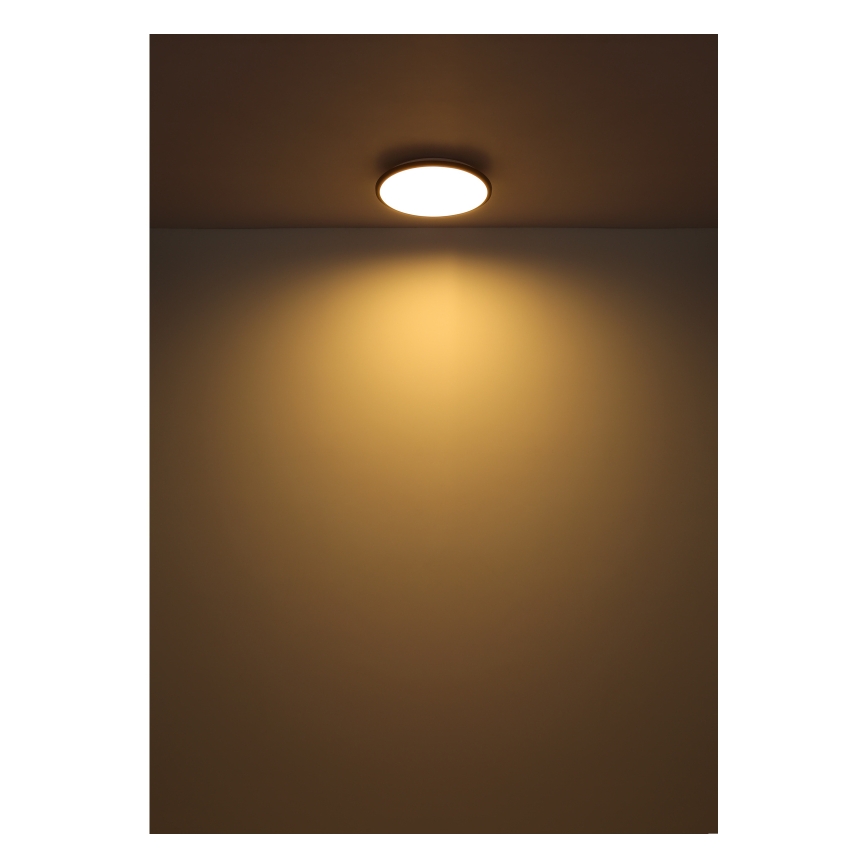 Globo - LED plafondlamp LED/18W/230V 3000K diameter 35 cm zwart