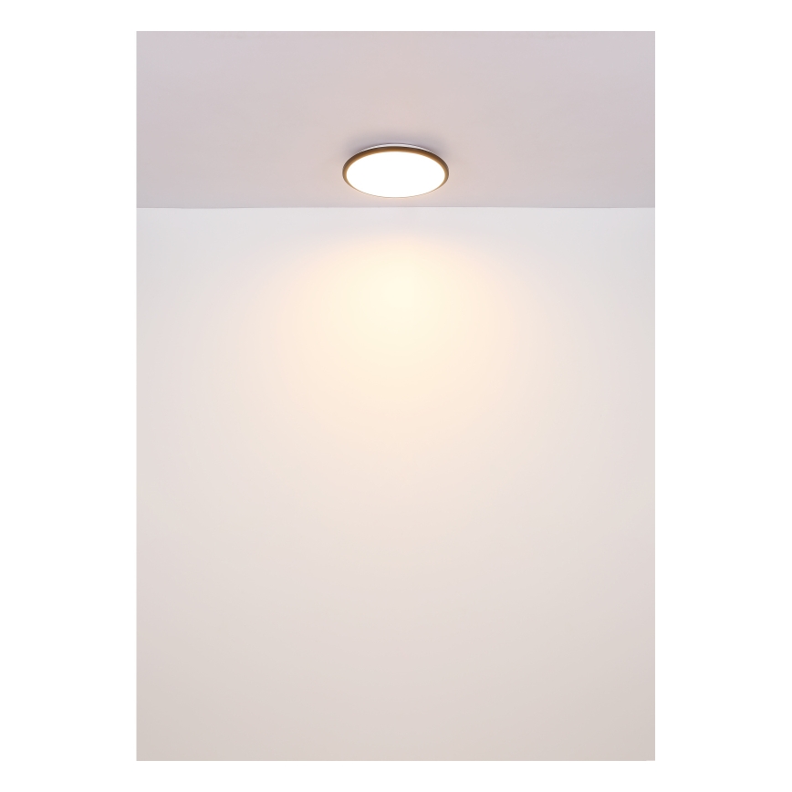 Globo - LED plafondlamp LED/18W/230V 3000K diameter 35 cm zwart