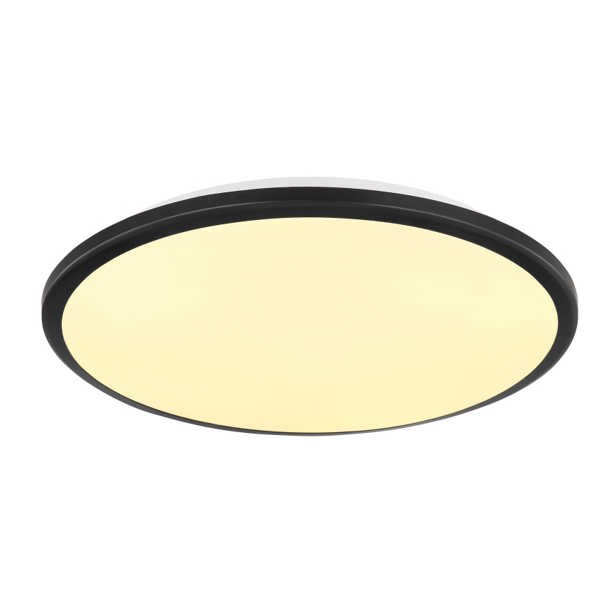 Globo - LED plafondlamp LED/18W/230V 3000K diameter 35 cm zwart
