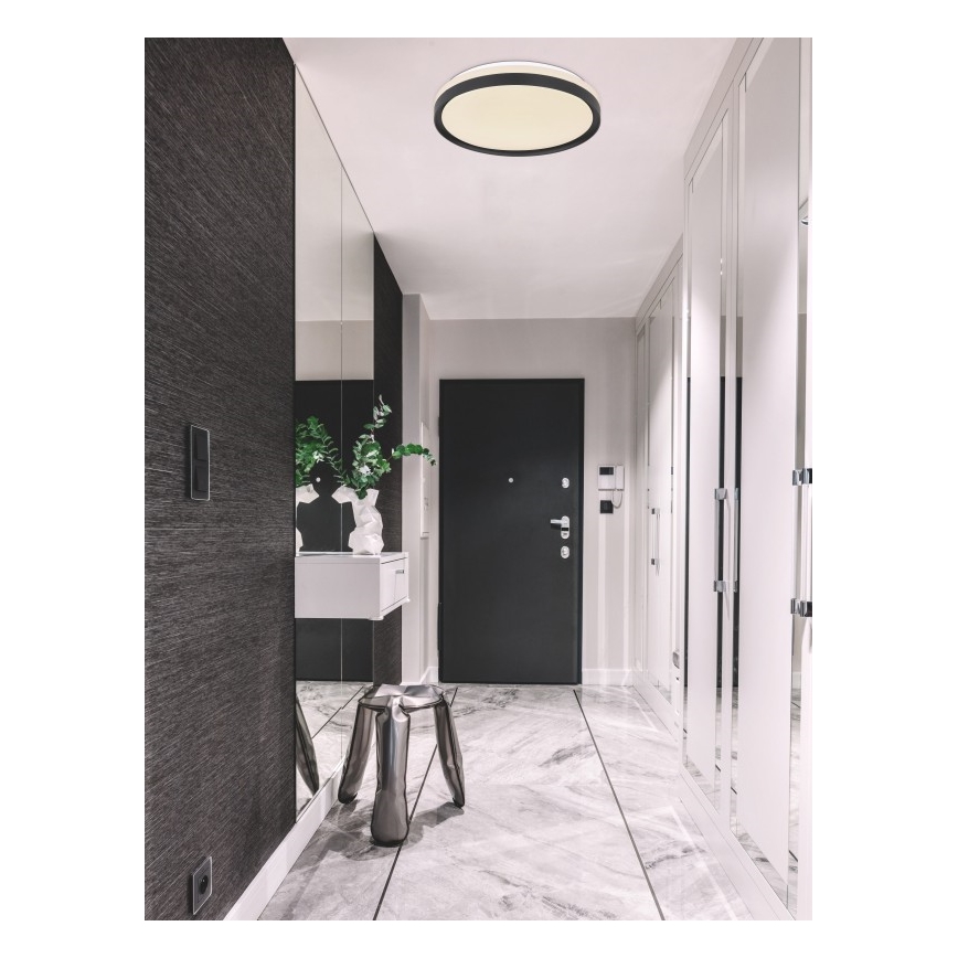 Globo - Dimbare LED plafondlamp LED/18W/230V + afstandsbediening