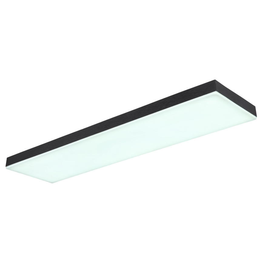 Globo - Dimbare LED plafondlamp LED/24W/230V 2700-6500K zwart + afstandsbediening