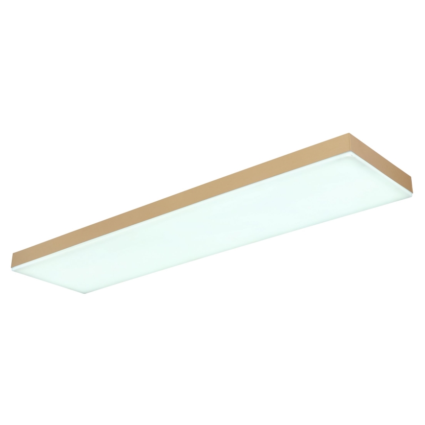 Globo - Dimbare LED plafondlamp LED/24W/230V 2700-6500K goud + afstandsbediening