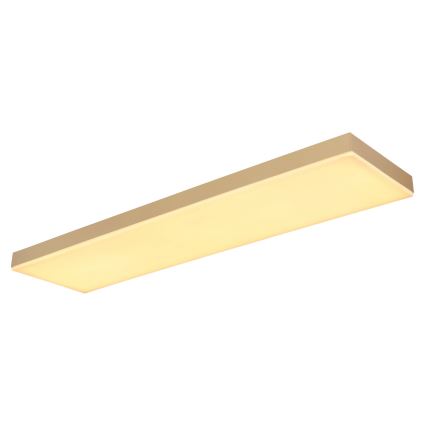 Globo - Dimbare LED plafondlamp LED/24W/230V 2700-6500K goud + afstandsbediening