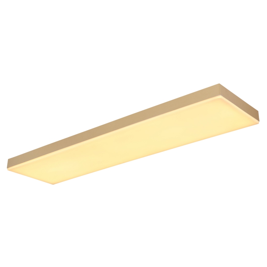 Globo - Dimbare LED plafondlamp LED/24W/230V 2700-6500K goud + afstandsbediening
