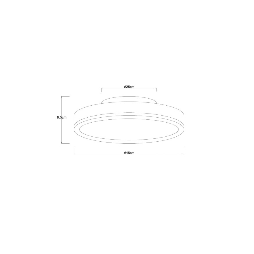 Globo - LED plafondlamp LED/24W/230V 3000K diameter 45 cm