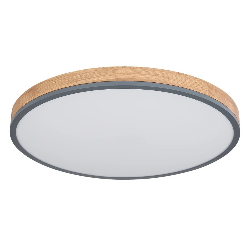 Globo - Dimbare LED plafondlamp LED/40W/230V 2700-6500K diameter 60 cm + afstandsbediening bruin/grijs