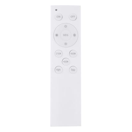 Globo - Dimbare LED plafondlamp LED/40W/230V 2700-6500K diameter 60 cm + afstandsbediening bruin/grijs