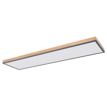 Globo - Dimbare LED-plafondlamp LED/36W/230V 2700-6500K bruin/grijs + afstandsbediening