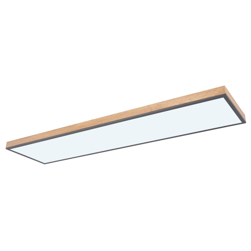 Globo - Dimbare LED-plafondlamp LED/36W/230V 2700-6500K bruin/grijs + afstandsbediening