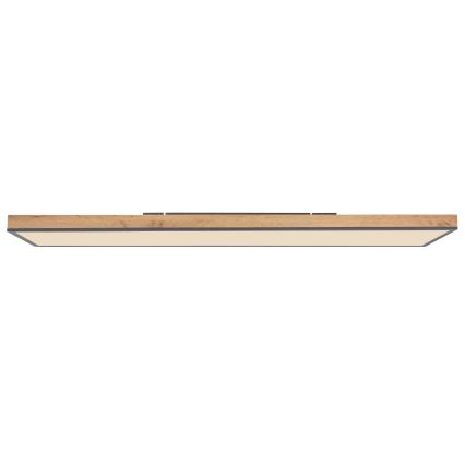 Globo - Dimbare LED-plafondlamp LED/36W/230V 2700-6500K bruin/grijs + afstandsbediening