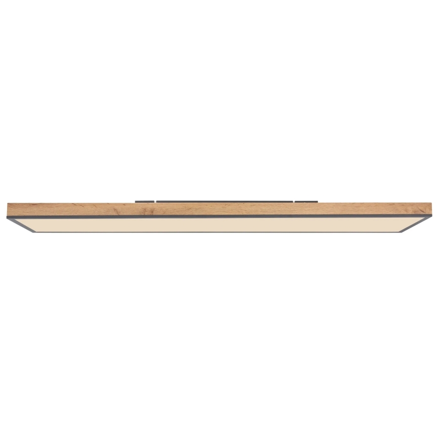 Globo - Dimbare LED-plafondlamp LED/36W/230V 2700-6500K bruin/grijs + afstandsbediening