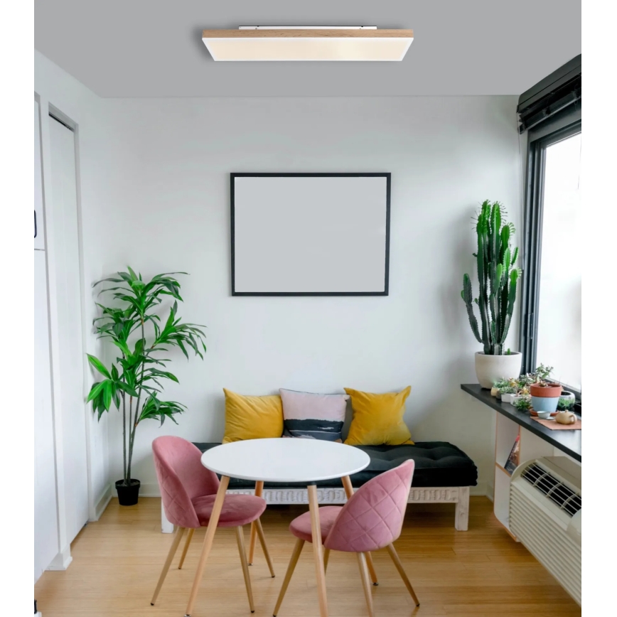 Globo - Dimbare LED-plafondlamp LED/24W/230V 2700-6500K 20x80 cm + afstandsbediening